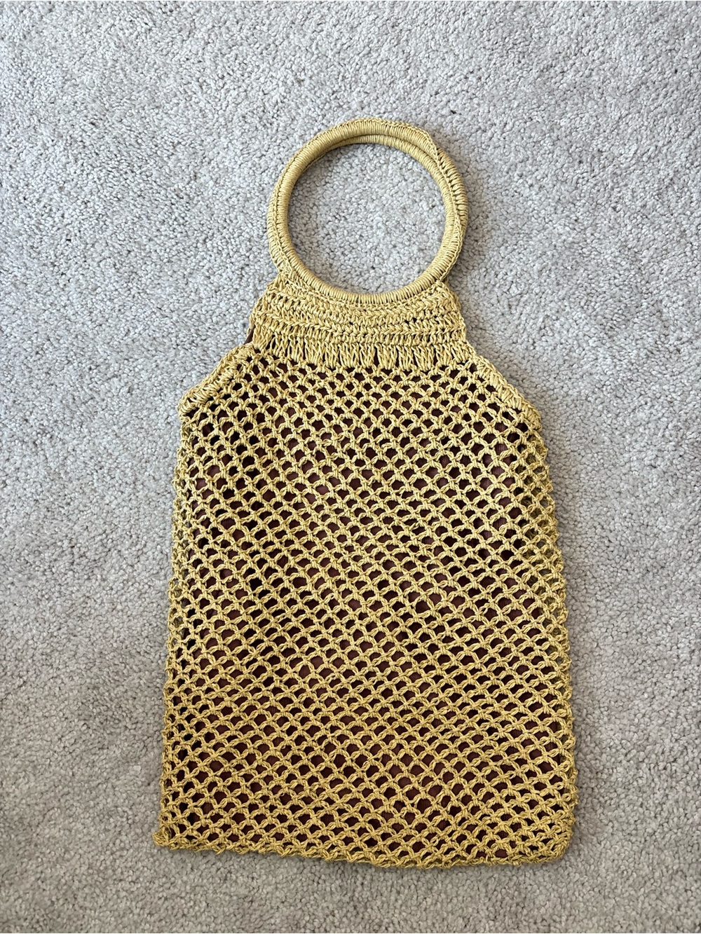 π Brixton Woven Straw/Raffia Handbag